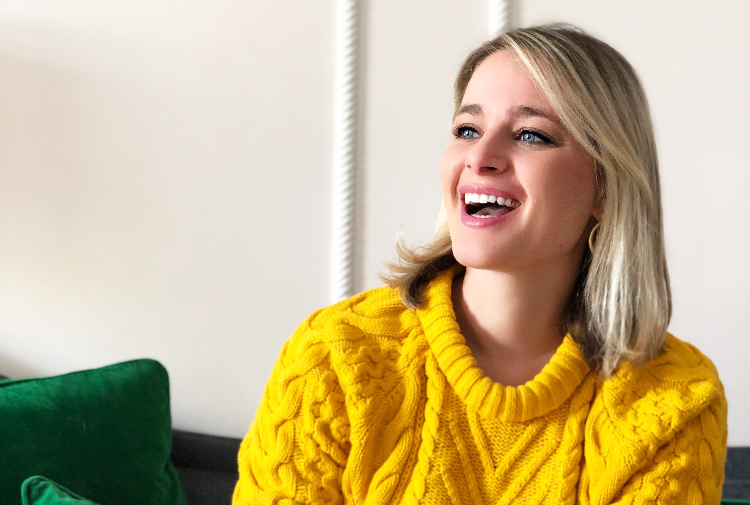 Photo shoot - Dec 2018 - yellow sweater smiling copy-1